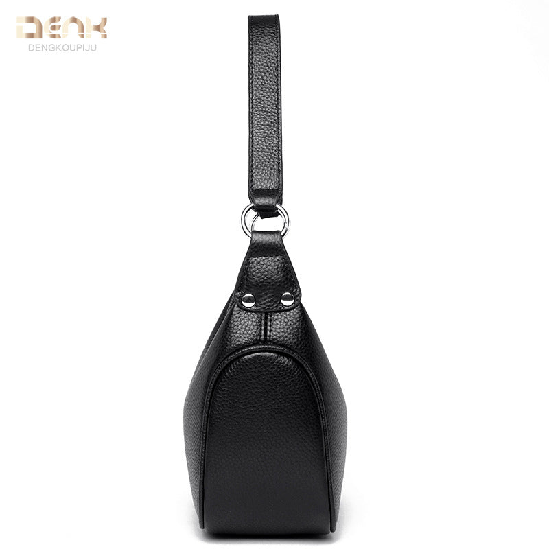 Women's Genuine Leather Niche Underarm High-grade First Shoulder Bags