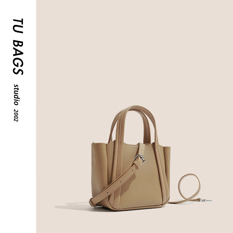 Women's Style Cowhide Commuter Niche High-grade Portable Crossbody Bags