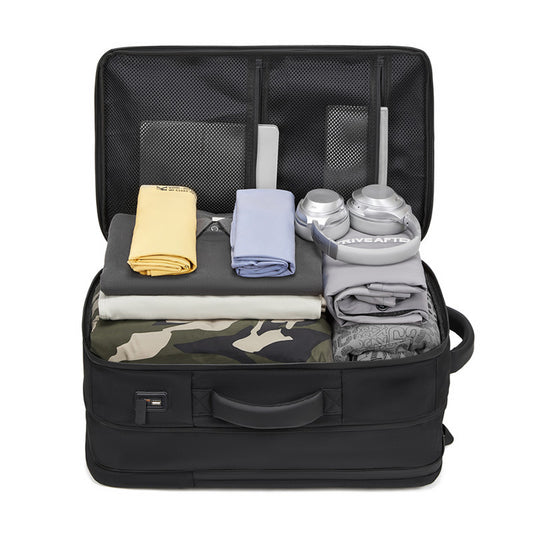 Men's Vacuum Compression Business Korean Oxford Cloth Backpacks