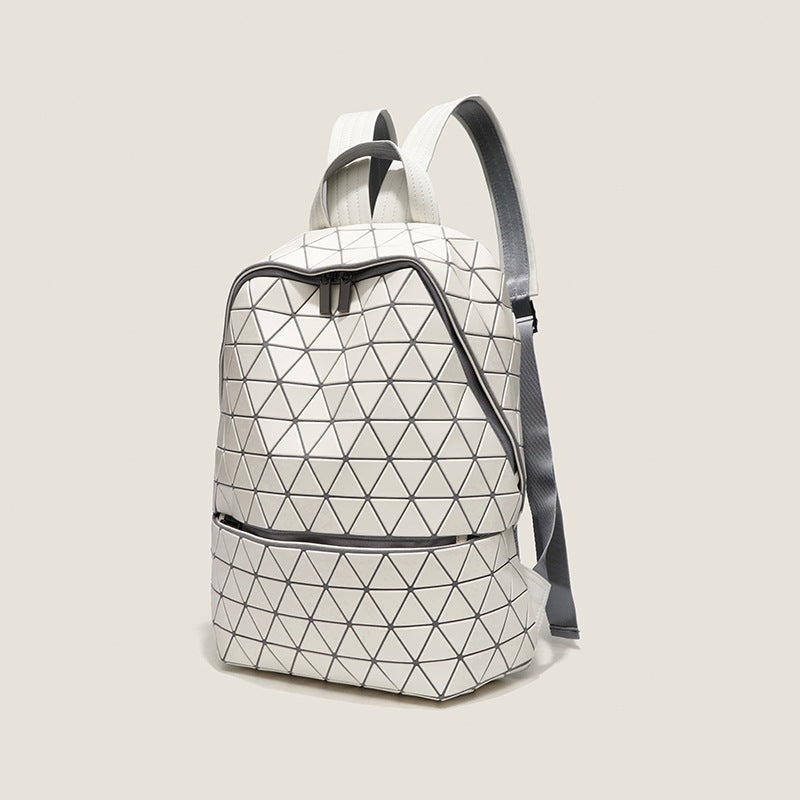 Autumn Design Geometric Rhombus Simple Large Backpacks