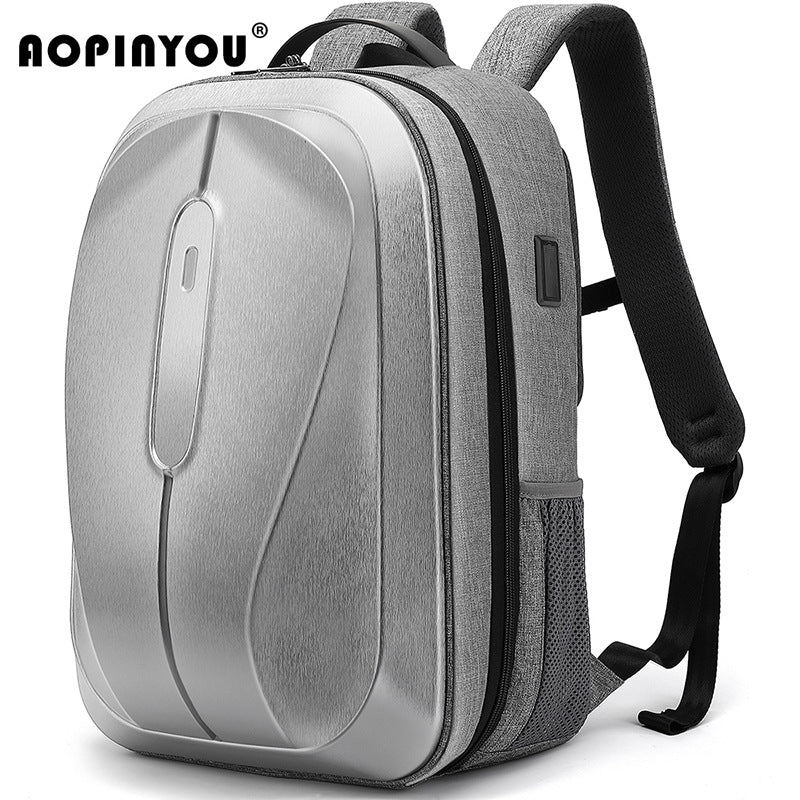 Men's Business Cool Computer Large Capacity Three-dimensional Backpacks
