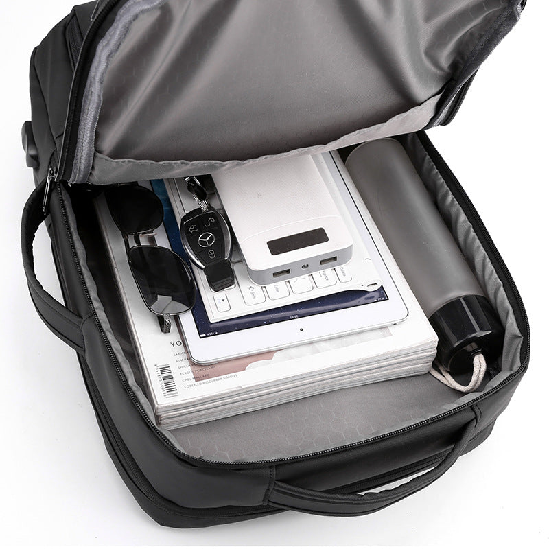 Men's Summer Fashion Derm Waterproof Business Computer Backpacks