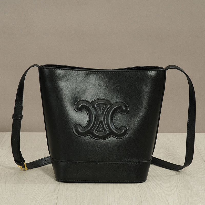 Arc Leather Niche Retro Large Capacity Crossbody Bags