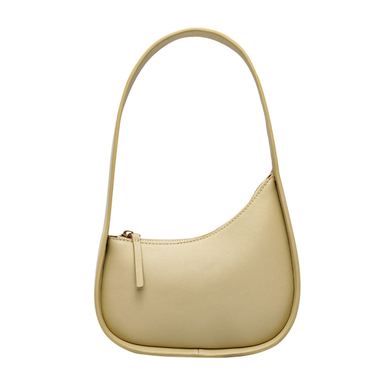 Women's Genuine Leather Summer Design Advanced Texture Armpit Bags