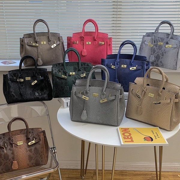 Classic Women's Pattern Platinum Oblique Large Bags