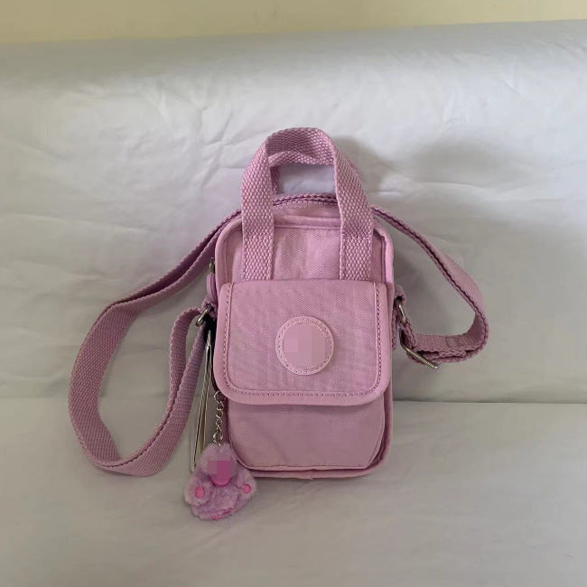 Winter Nylon Monkey City Lightweight Mobile Crossbody Bags