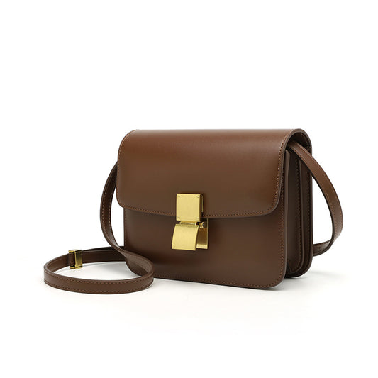 Women's Shopping Korean Style Fashionable Genuine Leather Shoulder Bags