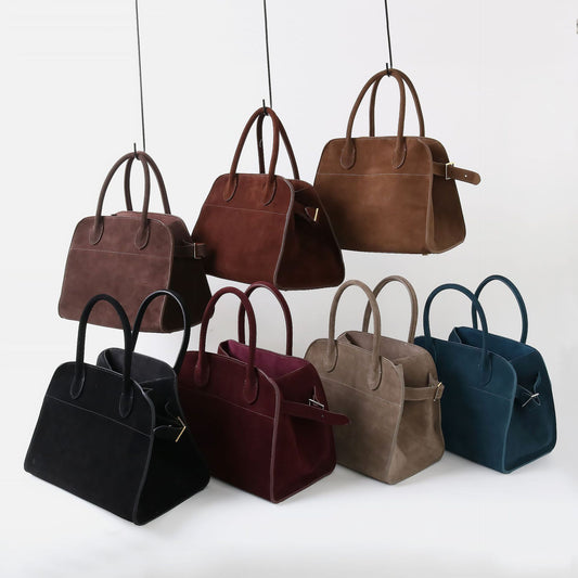 Large Capacity Totes Genuine Leather Commute Crossbody Bags