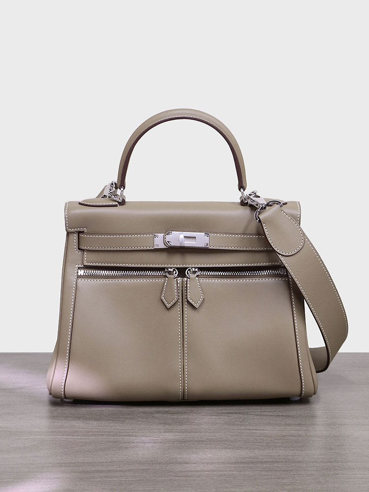 Women's Fashion Wide Strap High Sense Niche Crossbody Bags