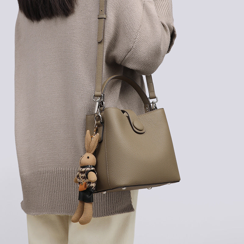 Women's Comfortable Fashion Graceful High-grade Leather Handbags