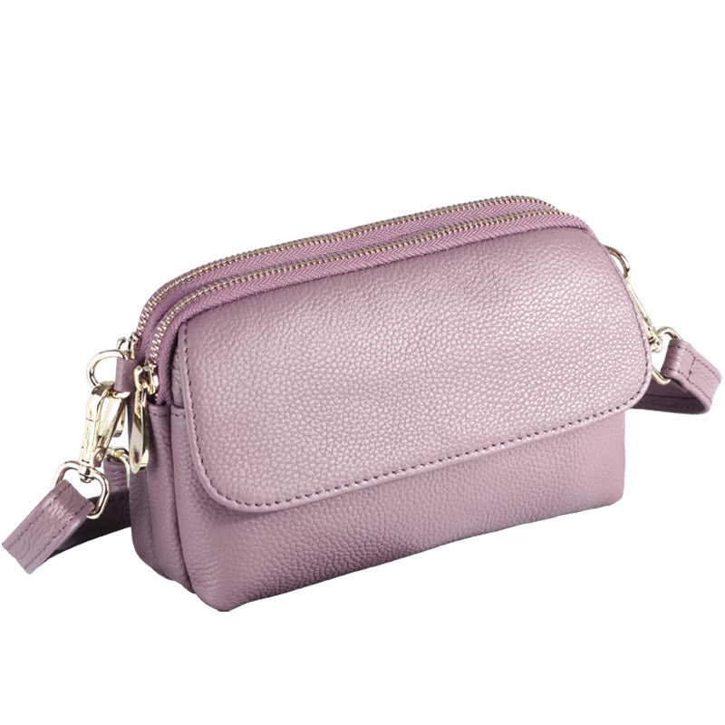 Women's Fashion Genuine Leather Summer First Layer Crossbody Bags