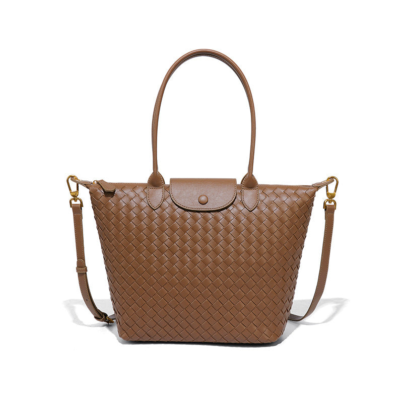 Fashion Dumpling Hand-woven Large Capacity Portable Bags