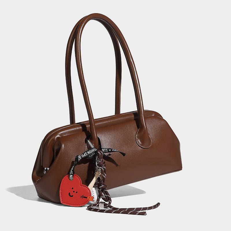 Design Fashionable Versatile Large Capacity Solid Shoulder Bags