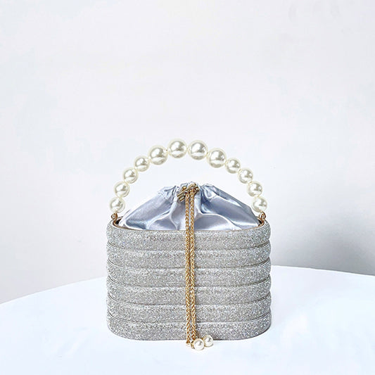 Ancient Spirit Monster Pearl Dinner Large Evening Bags