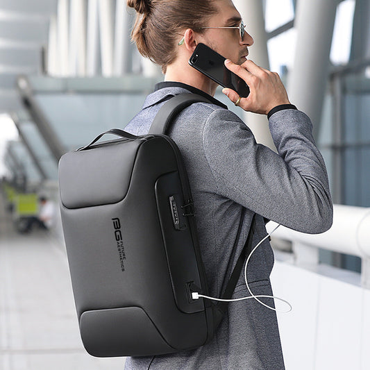 Durable Men's Cool Computer Waterproof Business Backpacks