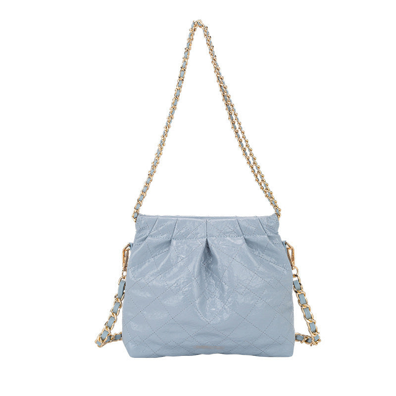 Women's Niche High-grade Pleated Chain Fashion Shoulder Bags
