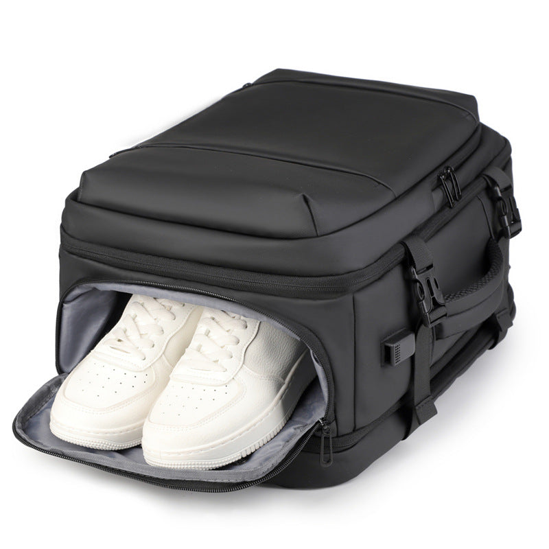 Elegant Casual Men's Fashion Simple Derm Backpacks