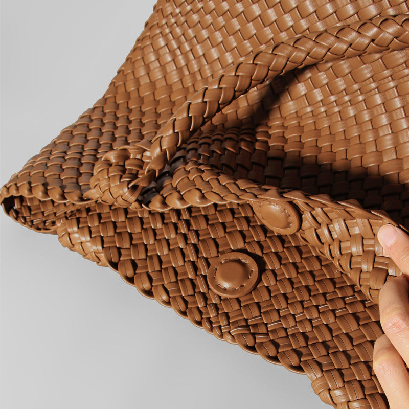 Fashion Portable Mummy Big Woven Hand Shoulder Bags