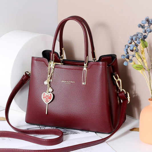 Women's Elegant Simple Mother Large Capacity Handbags