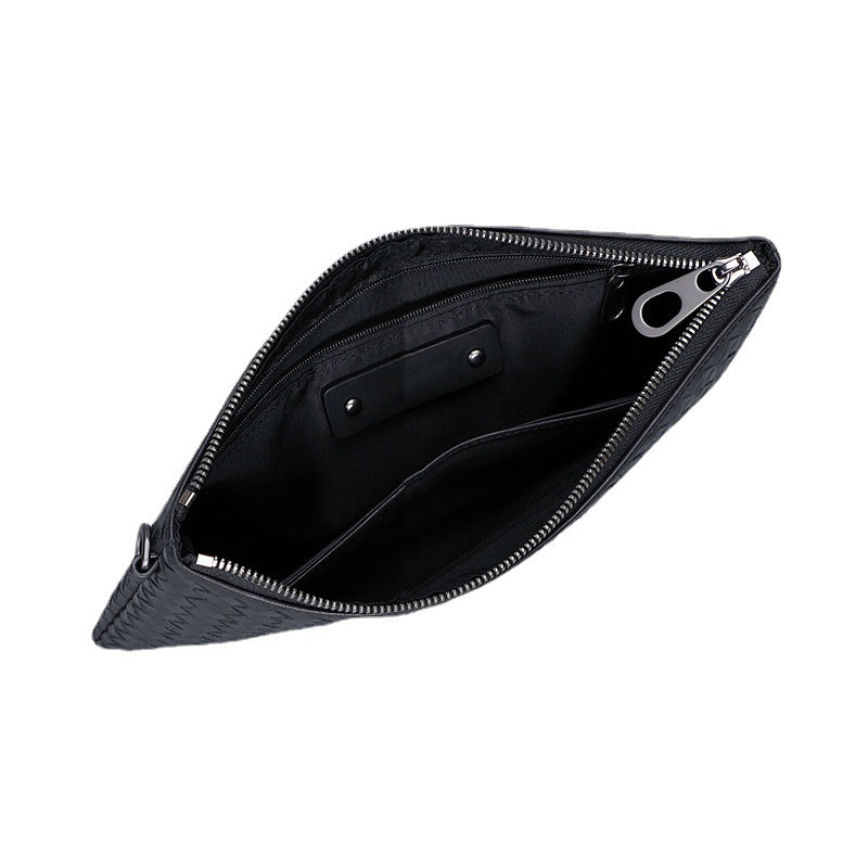 Men's First Layer Cowhide Clutch Genuine Leather Men's Handbags
