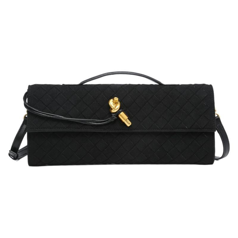 Comfortable Frosted Woven Long Bolt Dinner Bags