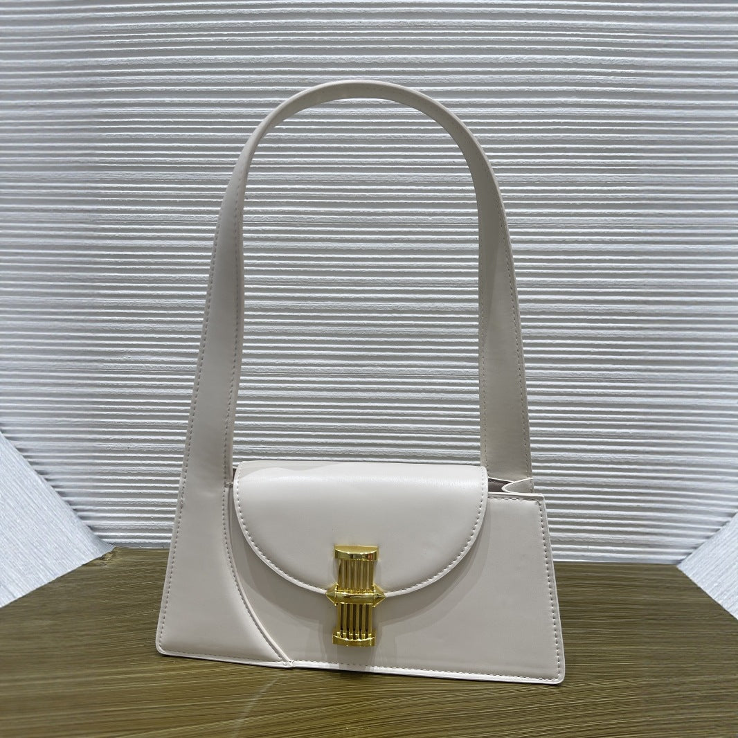 Women's Platinum Underarm Urban Simple Advanced French Entry Bags