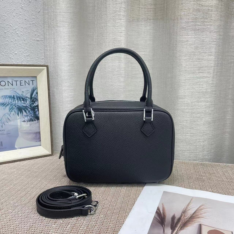 Women's Cowhide Genuine Leather Commuter Feather Lightweight Shoulder Bags