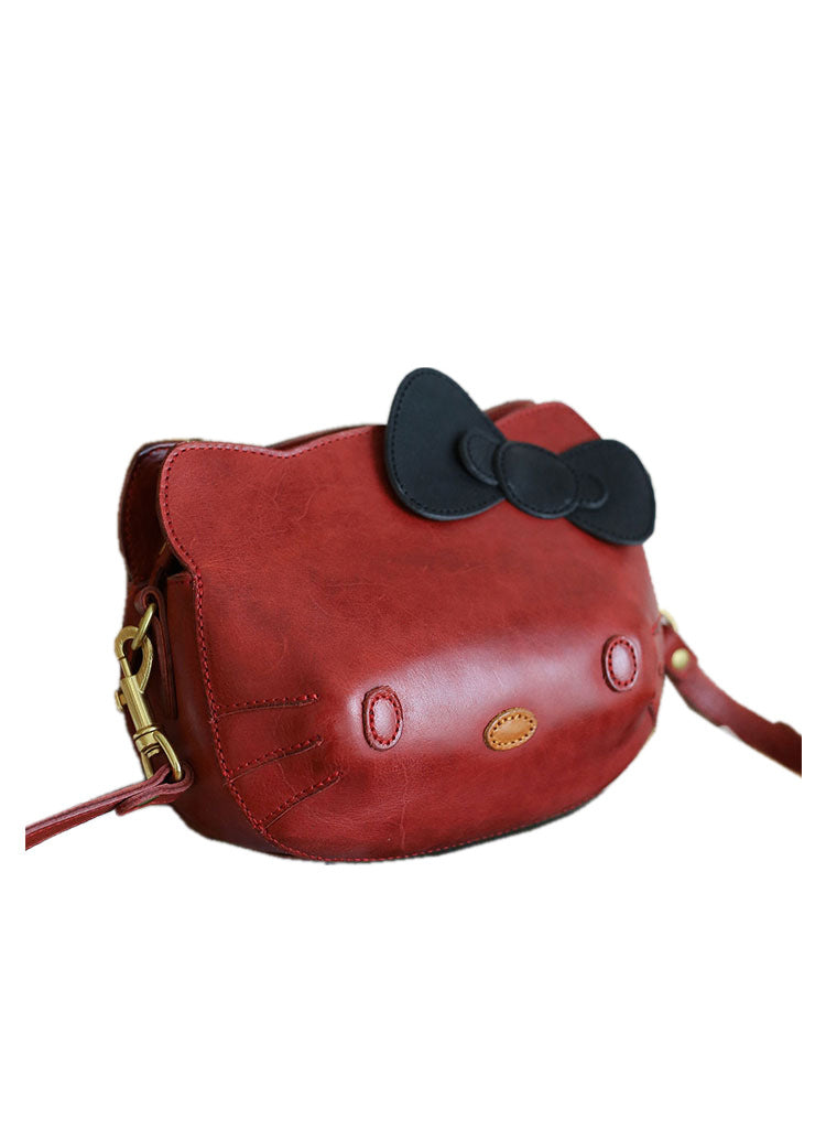 Cat Cartoon Cute Retro Large Capacity Shoulder Bags