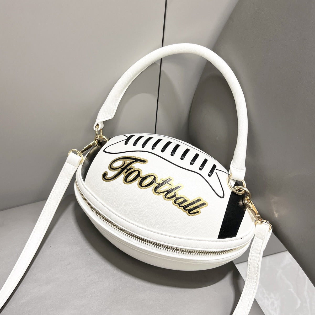 Women's Dinner Rugby Shape Fun Party Evening Bags