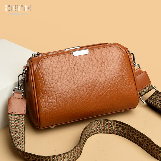 Women's Trendy Fashion Large Capacity Top Layer Shoulder Bags