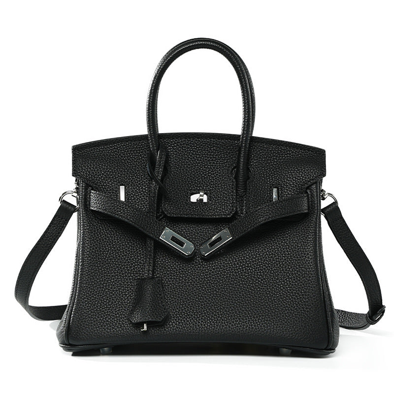 Women's Leather Kelly Genuine Large Capacity Niche Handbags