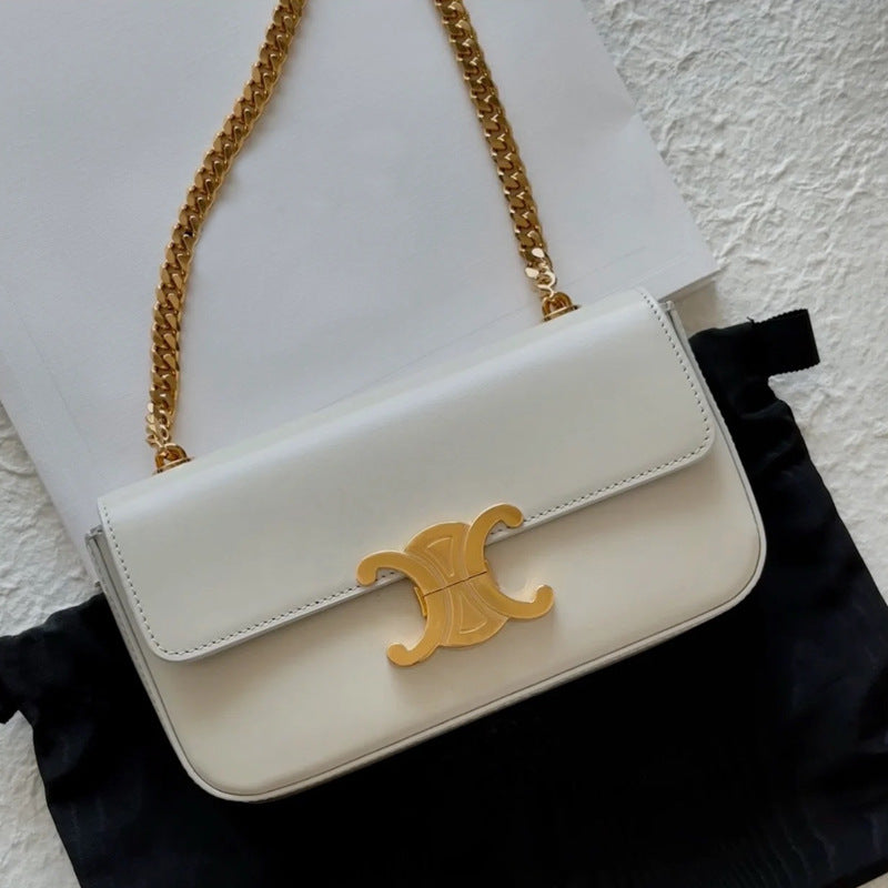 Fashion Chain Arc Underarm Vintage Presbyopic Shoulder Bags