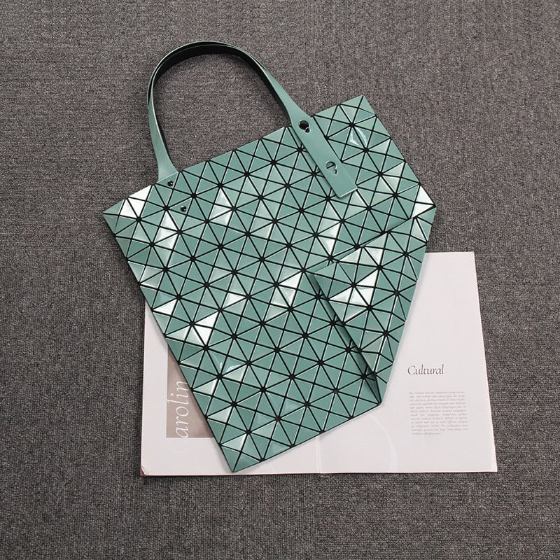 Diamond Pattern Large Capacity Totes Shopping Tote Bags