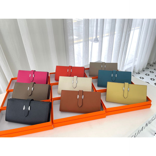 Women's Classic Beautiful Long Leather Clutch Ladies Wallets