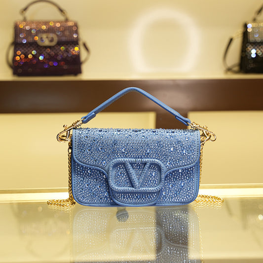 Women's Diamond Fashion High-grade Portable Popular Shoulder Bags
