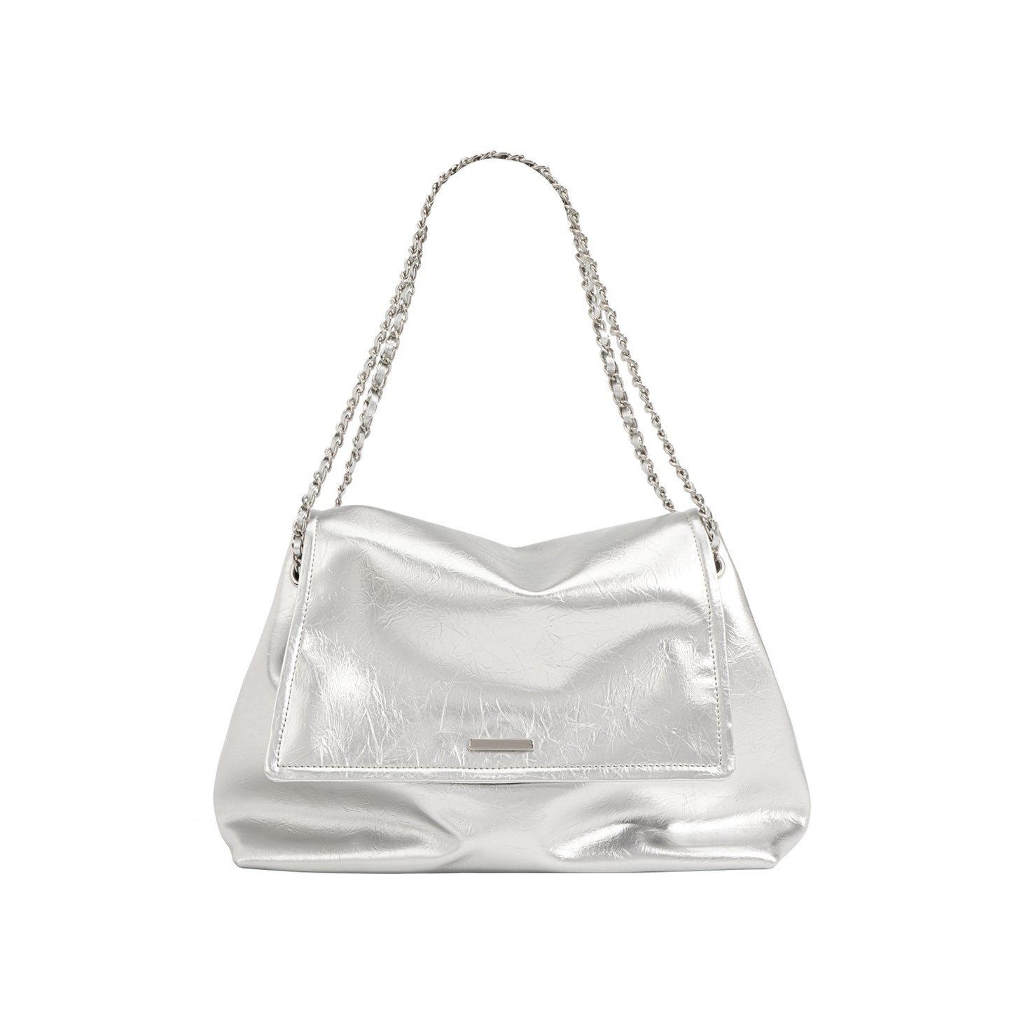 Women's Design High-grade Chain Cowhide Large Capacity Shoulder Bags