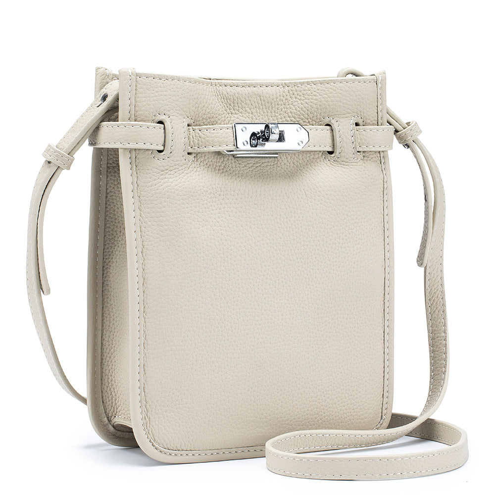 Women's Cowhide Versatile Large Capacity Simple Advanced Shoulder Bags