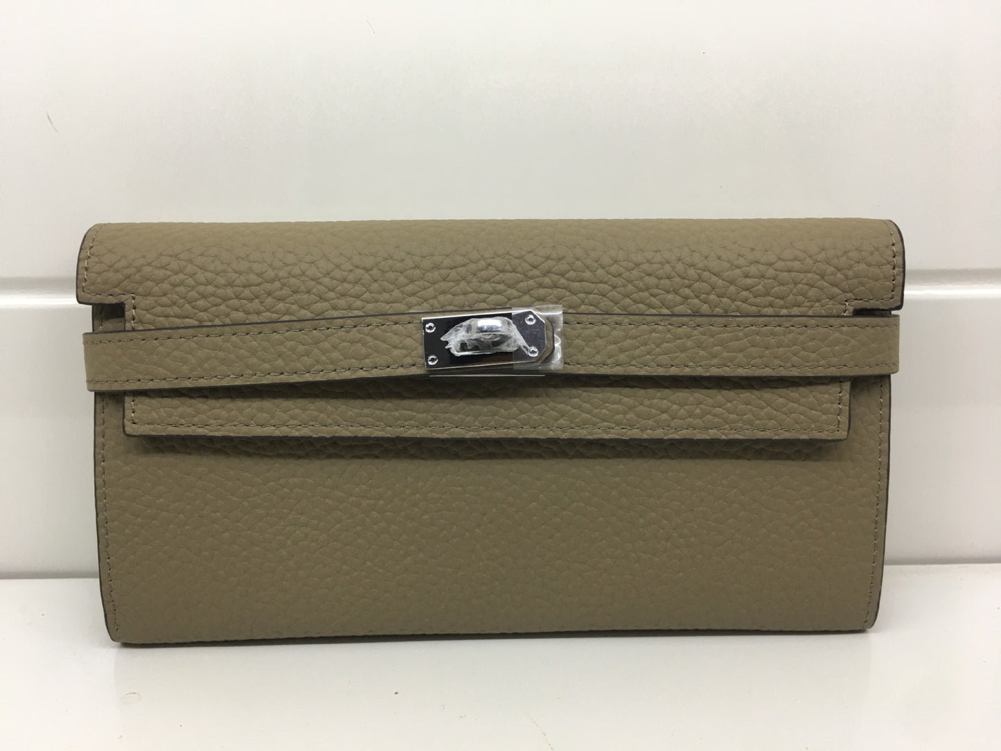 Women's Pattern Platinum First Layer Cowhide Clutch Ladies Wallets