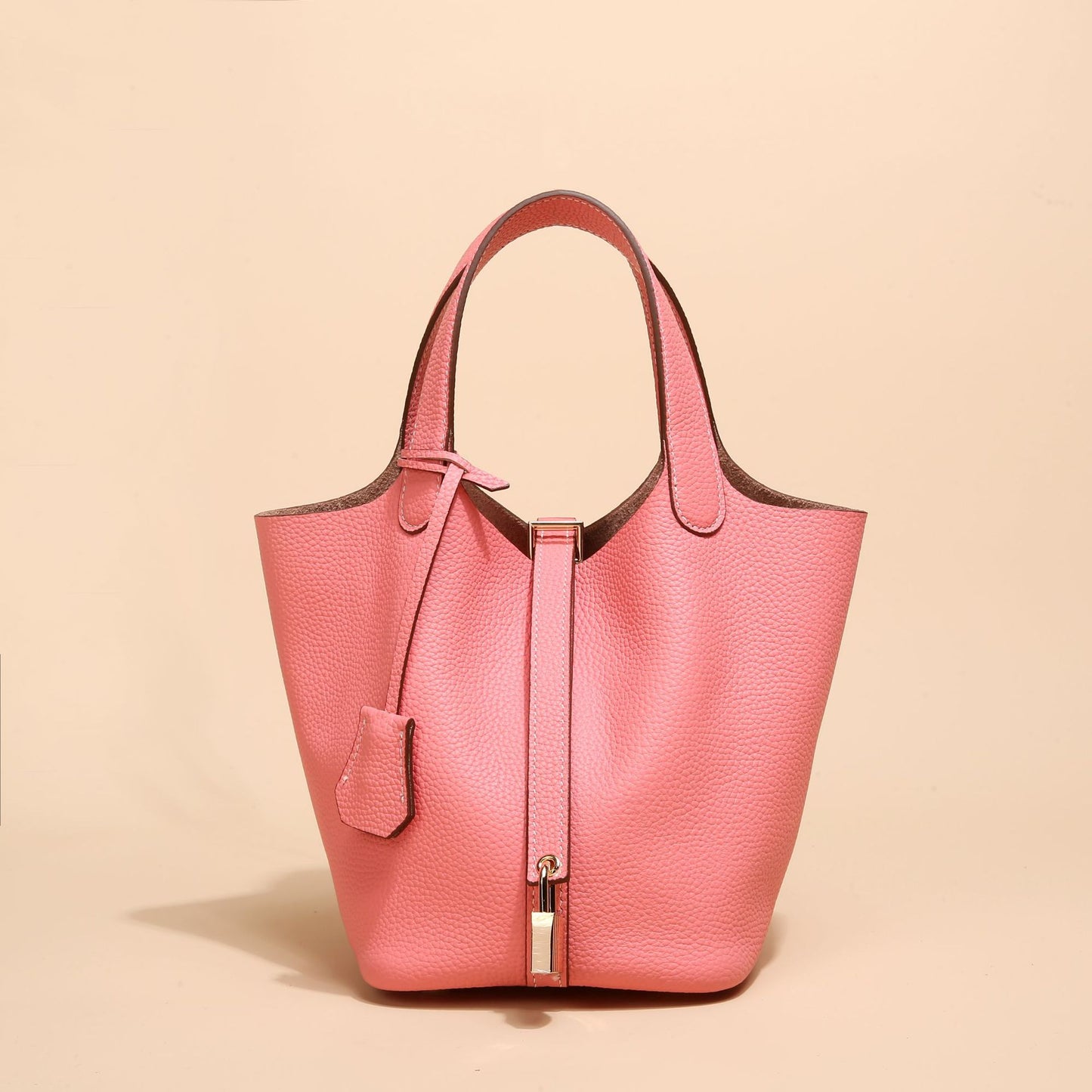 Women's Vegetable Basket Genuine Leather Large Capacity Handbags