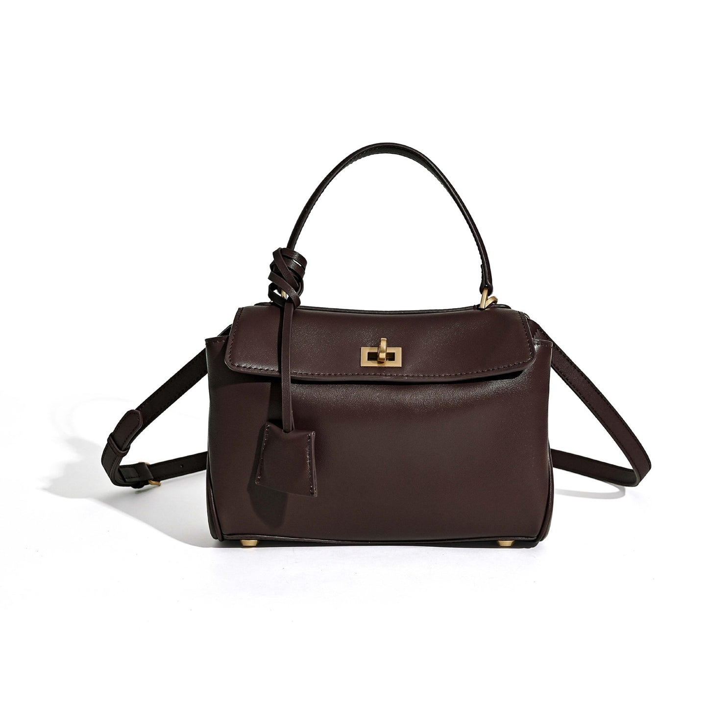 Women's Mini First Layer Cowhide High Sense Simple Handbags