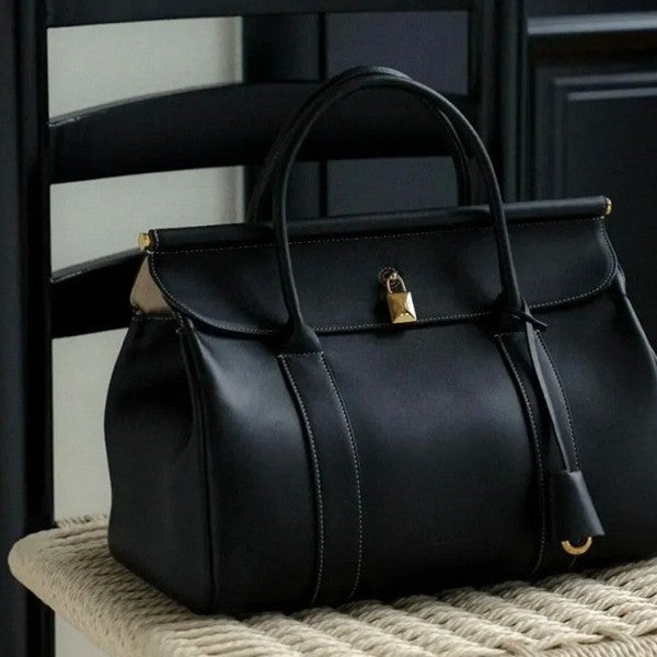 Genuine Leather Large Capacity Commuter Portable Bags