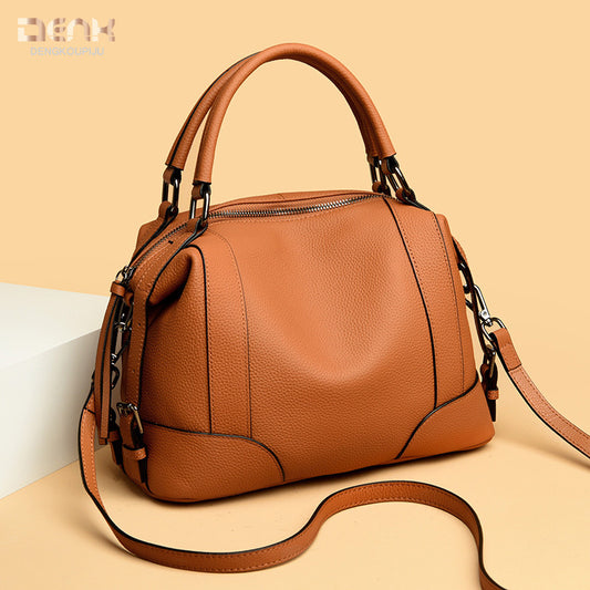 Women's Genuine Leather Fashion Versatile Large Capacity Crossbody Bags