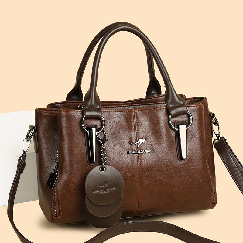 Women's Commuter Large Capacity Leather Pattern Handbags