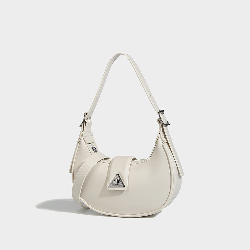 Women's Portable Underarm High-grade Fashionable Niche Moon Crossbody Bags