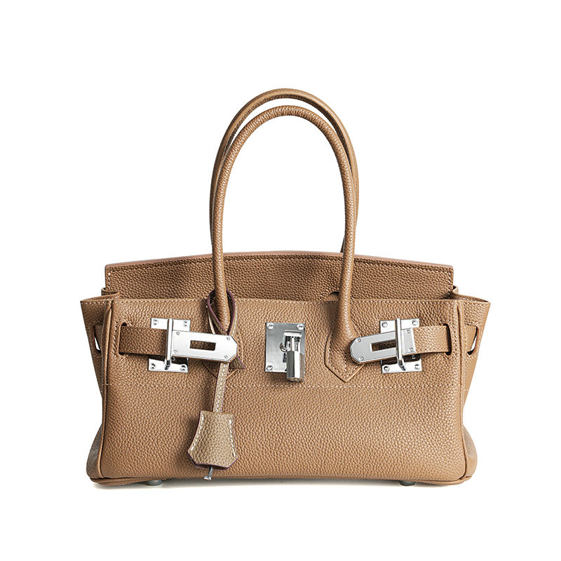 Women's High Quality Long Genuine Sier Handbags