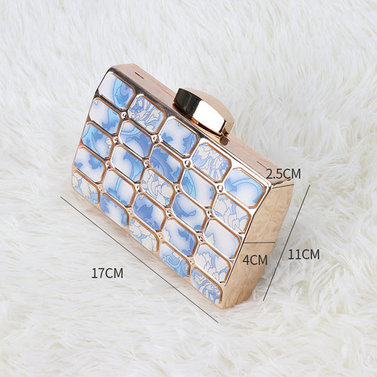 Women's Korean Style Simple Acrylic Party Fashion Evening Bags