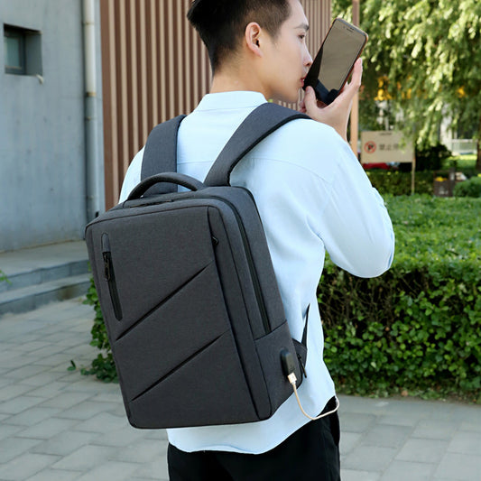 Business Trip Large Capacity Simple Computer Backpacks