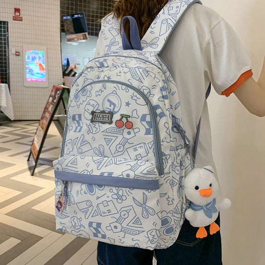 Female Cute High Junior Large Capacity Backpacks
