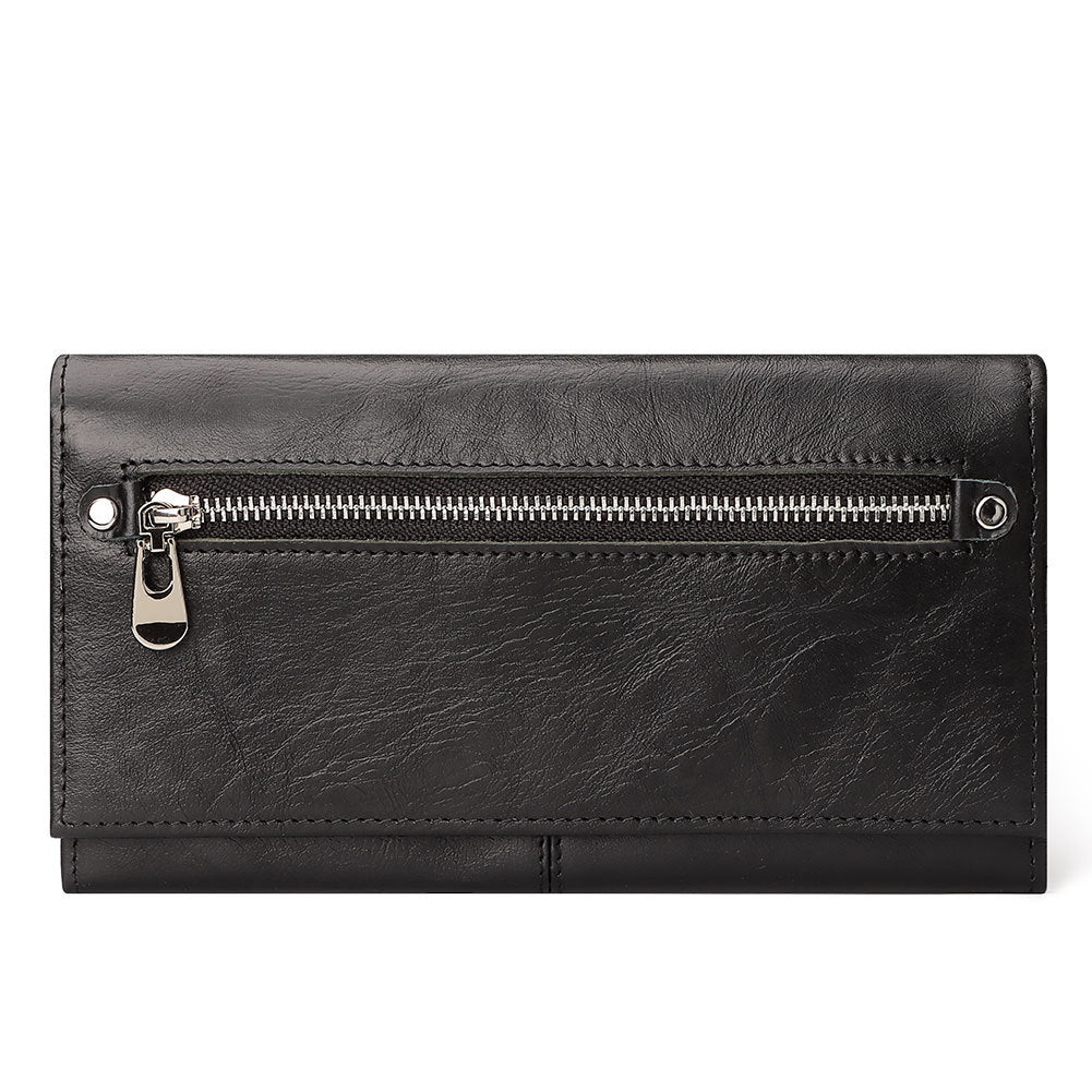 Women's Paul Leather Clutch Large Capacity Long First Ladies Wallets