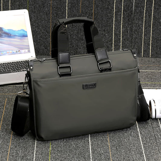 Water-repellent Nylon Single Computer Can Process Men's Handbags